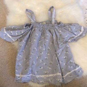 Love Story Off Shoulder Floral Top